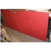 Image 1 : COMMERCIAL RED DOOR- 83" BY 35.5" TRADITIONAL STYLE