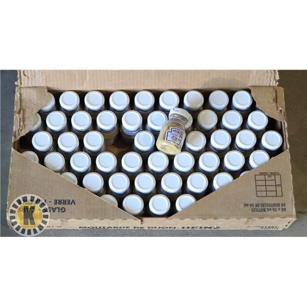 HEINZ DIJON MUSTARD- 60 UNITS, 56ML