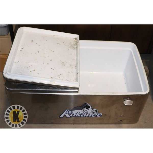STAINLESS STEEL KOKANEE ICE COOLER