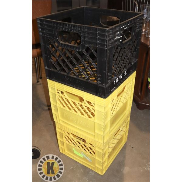 3 SMALL CRATES