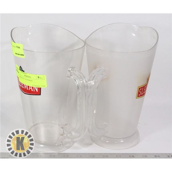 2 BEER JUGS- SLEEMAN