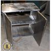 Image 1 : STAINLESS STEEL CABINET WITH DOORS 30"BY30"BY16"