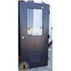 Image 1 : COMMERCIAL METAL SECURITY DOOR 79" BY 32"