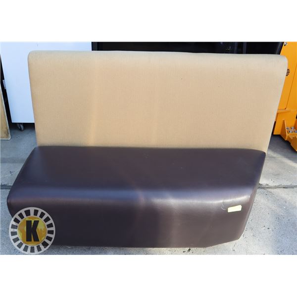 MODULAR BOOTH SEAT 54" BY 27" BY 37"