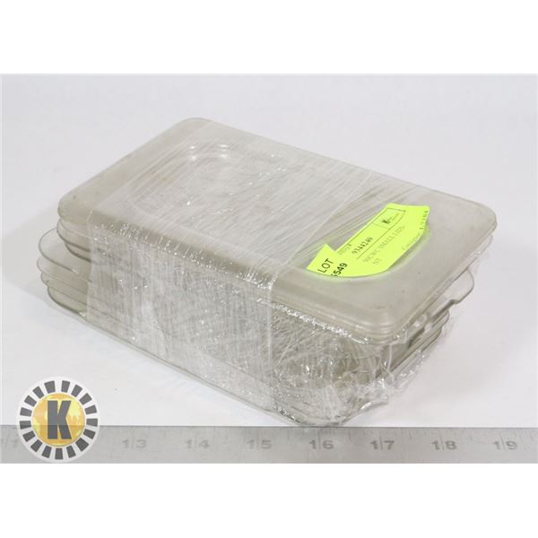 9 CAMBRO  90CWC SMALL LIDS- TRANSPARENT