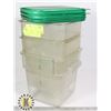 Image 1 : 3 10 QUARTZ RECTANGLE CAMBRO CONTAINER