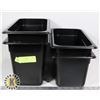 Image 1 : 4 CAMBRO CAMWEAR 1/3" BY 8". BLACK