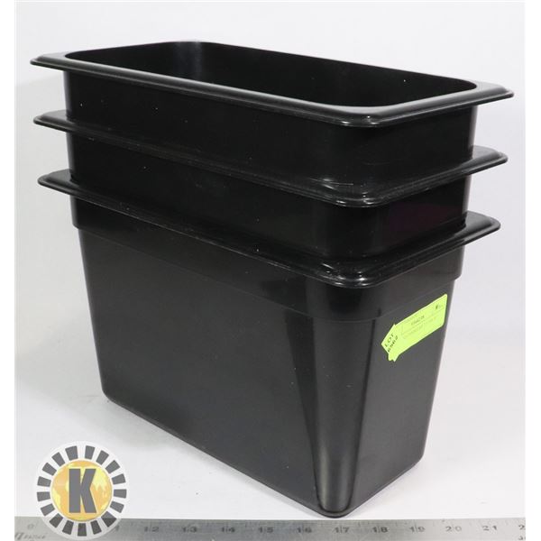 3 CAMBRO CAMWEAR 1/3" BY 8". BLACK