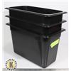 Image 1 : 3 CAMBRO CAMWEAR 1/3" BY 8". BLACK