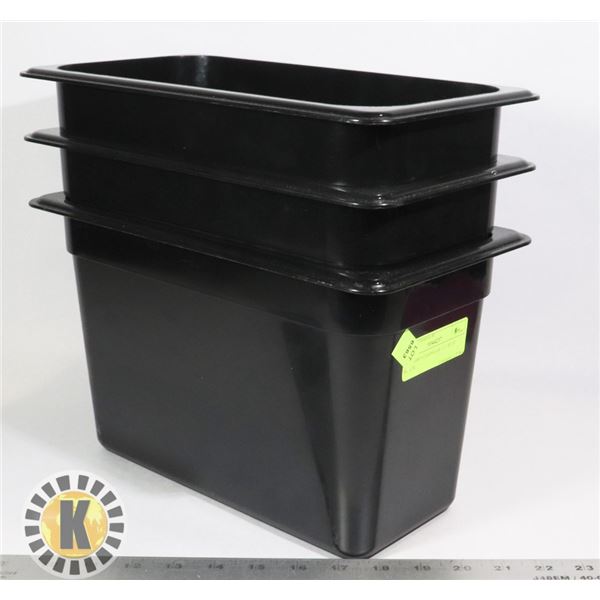 3 CAMBRO CAMWEAR 1/3" BY 8". BLACK