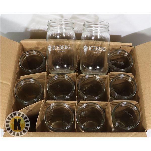 11 MASON JAR MUGS
