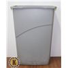Image 1 : SLIM GREY GARBAGE BIN