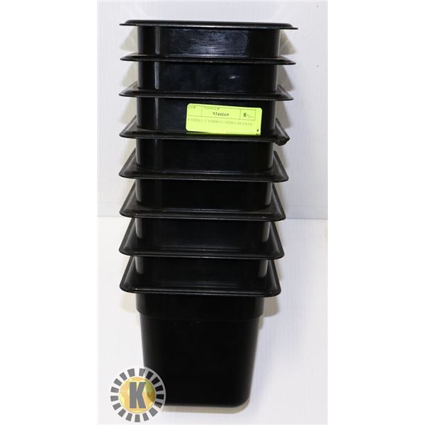 6 X 1/3 SIZE X 6" DEEP CAMBRO CAMWEAR INSERT PANS