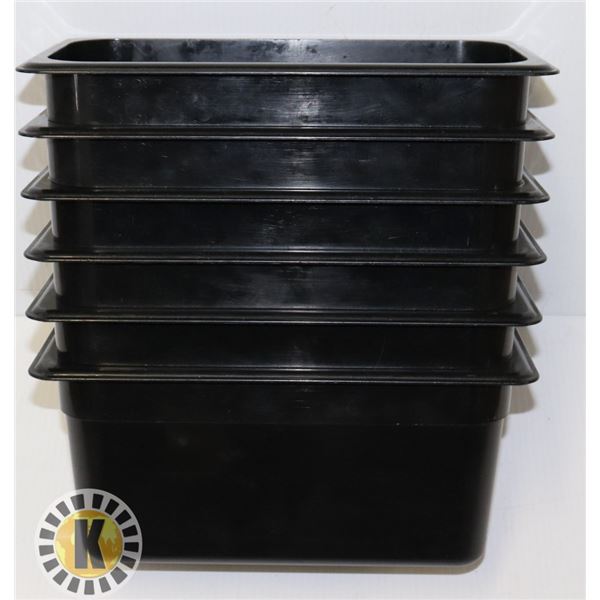 6 LARGE CAMWEAR PANS- 1/3" - 6"