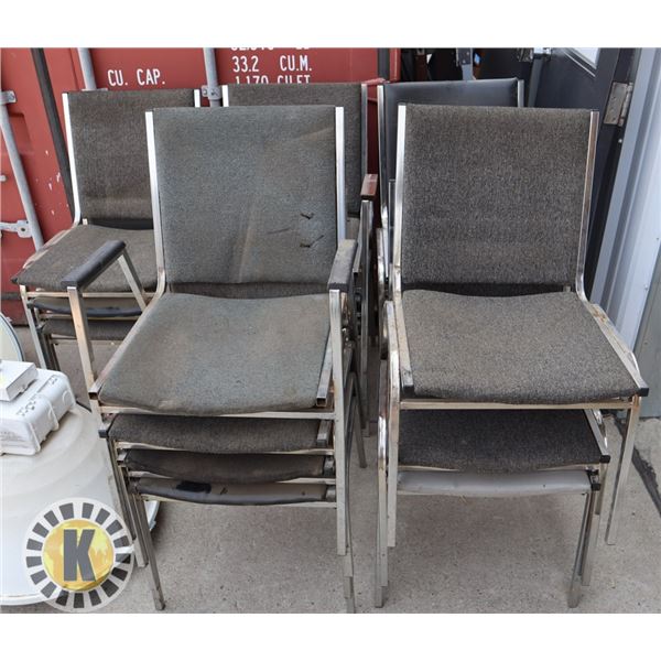 16 RESTAURANT STYLE CHAIRS