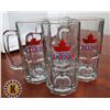 Image 1 : 4 MOLSON CANADIAN BEER MUGS