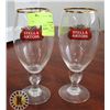 Image 1 : 2 STELLA PINT GLASSES