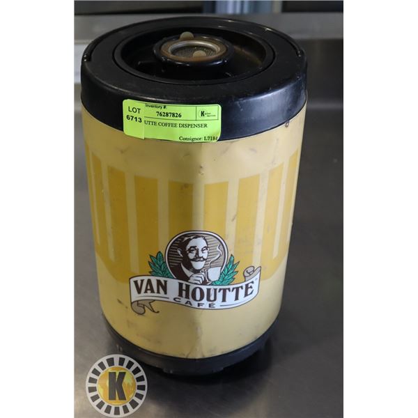 VANHOUTTE COFFEE DISPENSER