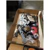 Image 2 : 3 TRAYS OF WELDING GAUGES, COPPER CONTACT TIPS, TOOLS, DRILL BITS, RIVETS