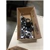 Image 3 : 3 TRAYS OF ELECTRICAL, TRAILER ACCESSORIES, BATTERIES, ELECTRICAL CONTACTS