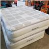 Image 2 : 2 BEAUTYREST QUEEN SIZE AIRBEDS WITH BUILT IN PUMP ONE WITH CARRY BAG