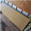 Image 8 : 4 WOODEN FOLDING MARKET TABLES