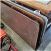 Image 2 : 3 WOODEN FOLDING MARKET TABLES