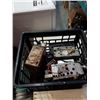 Image 2 : 2 CRATES OF VINATGE CAR RADIOS