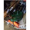 Image 3 : VINTAGE MANUAL POWER BENCH GRINDER WITH BULB PLANTER AND TOASTER WORKING