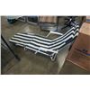Image 2 : 6 FOLDING LAWN CHAIRS - GRAVITY LOUNGER, 2 CAMP CHAIRS AND 3 PATIO CHAIRS
