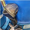 Image 8 : PRO FLITE BAG WITH LEFT HANDED PRO FLITE GOLF CLUBS 6-9 IRONS WEDGES 1W, 3W, 5W, PERFECT DRIVER AND 