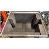 Image 8 : SMITH CORONA TYPEWRITER AND METAL STORAGE CRATE