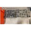 Image 9 : ORANGE 3 DRAWER ORGANIZER AND ACRYLIC ORGANIZER OF BEAD MAKING JEWELRY