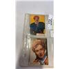 Image 2 : 5 RARE 1953 TOPPS WHO-Z-STARBREAK MOVIE STARS OF 1940/1950S