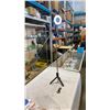 Image 2 : 2 IN 1 TRIPOD W/ BLUETOOTH RING LIGHT AND SELFIE STICK  - TESTED/WORKING