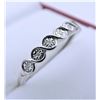 Image 2 : NEW 10KT WHITE GOLD DIAMOND RING SIZE 6.75 W/ APPRAISAL $1000