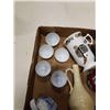 Image 2 : TRAY OF COLLECTIBLE CUPS, MUGS AND MINI JUGS DUTCH, HOLLAND AND MORE
