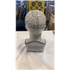 Image 10 : PHRENOLOGY BY LN FOWLER AUTHENTIC MODEL, BRASS TROPHY AND 2 WOOD FIGURES