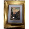 Image 2 : WATERCOLOR ON PAPER MOUNTAIN SANDSCPAE WITH RIVER SIGNED J M 1925-1930