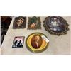 Image 1 : 3 ANTIQUE ITALIAN FRAMED PICTURES ONE IS BOWED GLASS FRONT WITH ANTIQUE PORTRAIT AND ETCHING