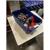 Image 1 : TOTE  OF VARIOUS BRACELETS AND BEAD MAKING JEWELRY