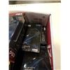 Image 3 : BOX OF NEW PS3 ACCESSORIES - BLUETOOTH EARPIECES, CONTROLLER CHARGING DOCKS, MEDIA REMOTES