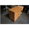 Image 2 : 1 DRAWER MAPLE NIGHTSTAND AND 3 DRAWER DRESSER