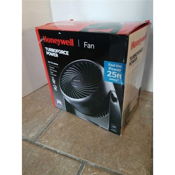 AS NEW HONEYWELL TURBOFORCE POWER AIR CIRCULATOR FAN