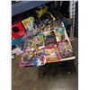 Image 1 : BOX OF IN BOX ACTION FIGURES - HE MAN, THE TICK, BATMAN BEYOND, WRESTLING, ETC
