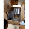 Image 2 : BOX AND TRAY OF DVDS AND CDS