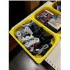 Image 2 : 3 TRAYS OF VIDEOGAME CONTROLLERS AND PC GAMES AND VIDEOGAME CORDS