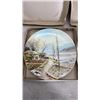 Image 2 : 4 HANDPAINTED 1970 COLLECTOR PLATES