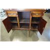 Image 8 : ANIIQUE CARVED SIDEBOARD WITH LARGE ORNATE GALLERY