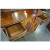 Image 9 : ANIIQUE CARVED SIDEBOARD WITH LARGE ORNATE GALLERY